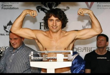 Trudeau, Pathetic Little Pansy Trying To Be A Man & Failing Miserably